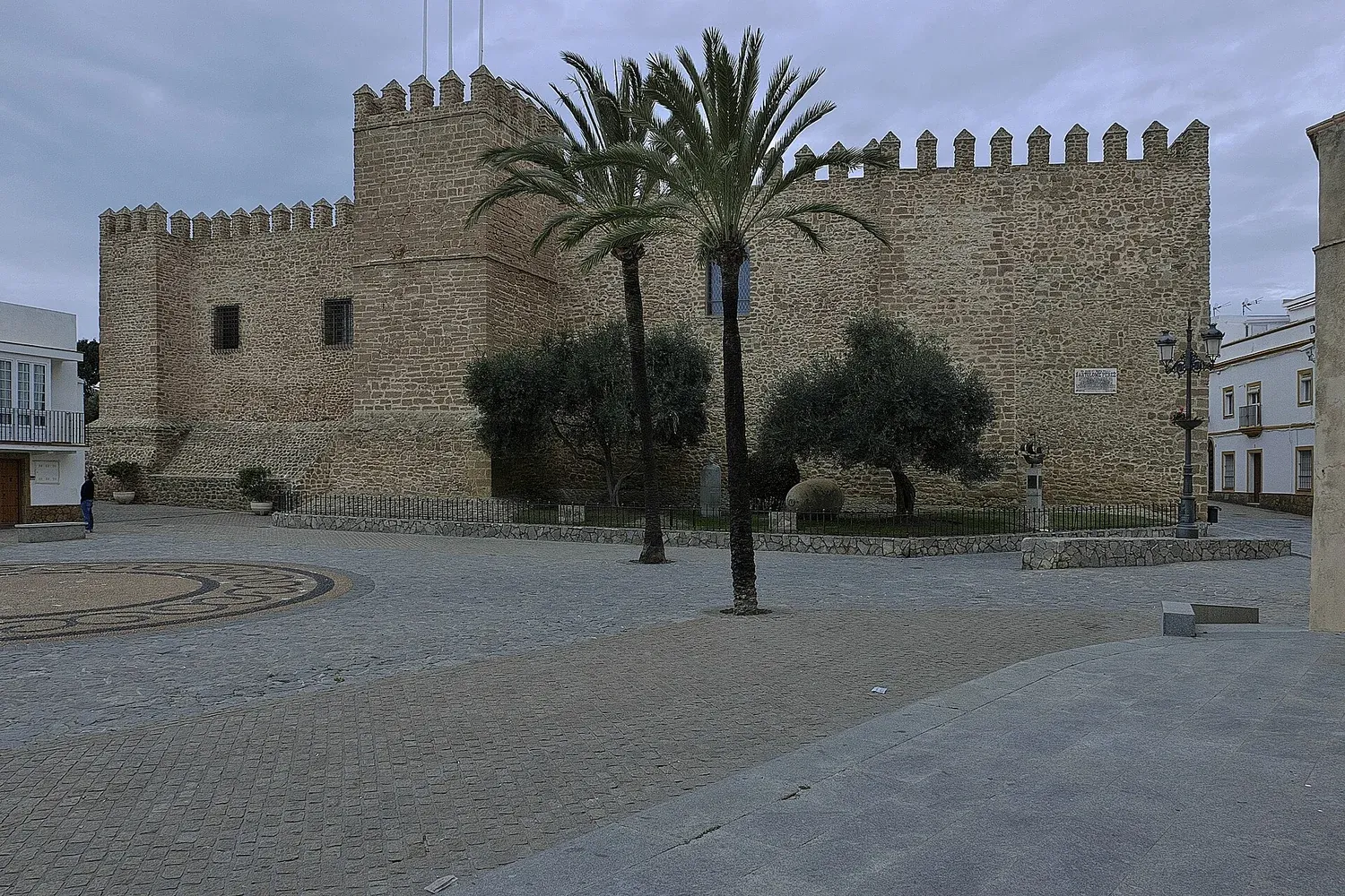 Castillo de Luna en el centro de Rota