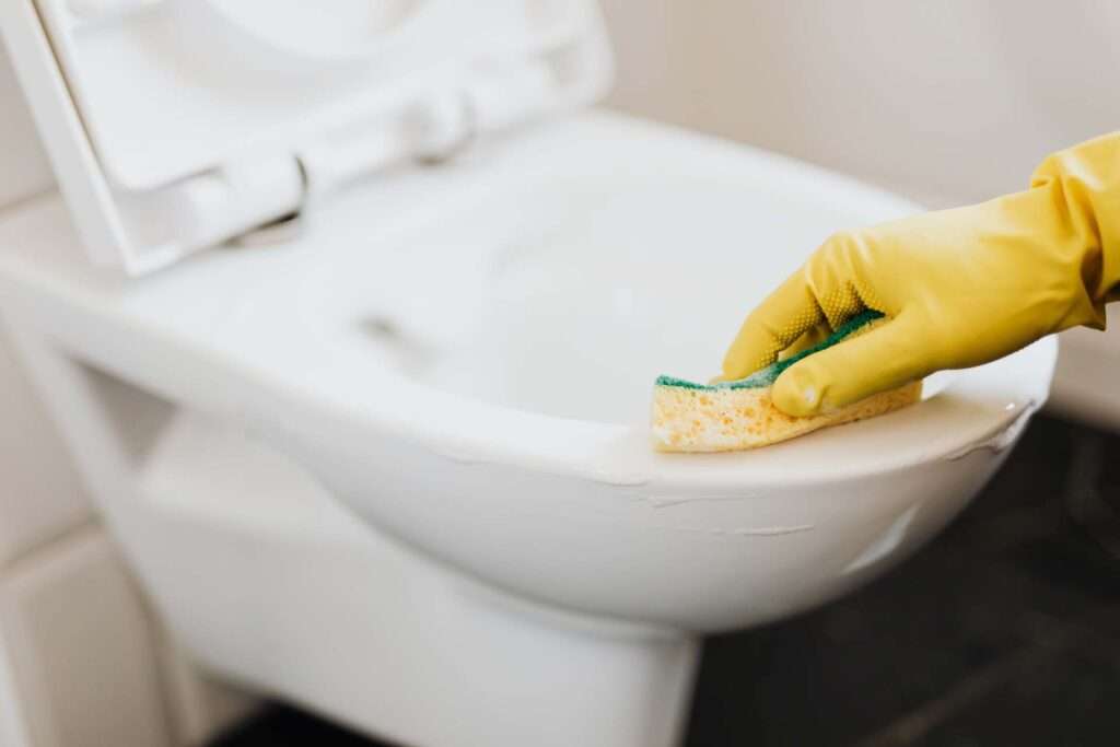 Limpieza el baño