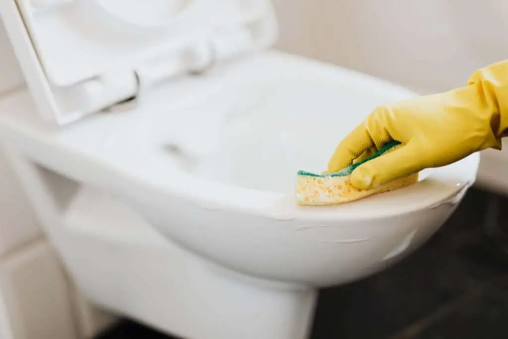 Limpieza el baño